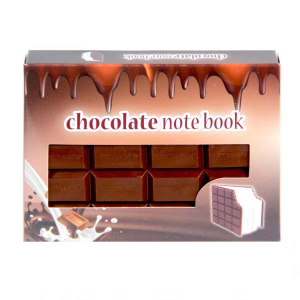 Chocolate Notebook Çikolata Görünümlü Not Defteri