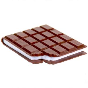 Chocolate Notebook Çikolata Görünümlü Not Defteri