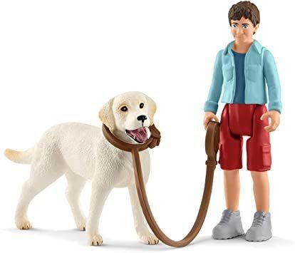 Schleich Labrador ile Yürüyüş Figür Oyuncak