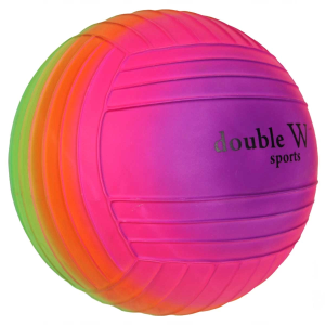 Double W Sports Gökkuşağı Tırtıklı PVC Top 23 cm