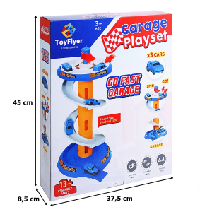 Garage Playset Otopark Oyun Seti