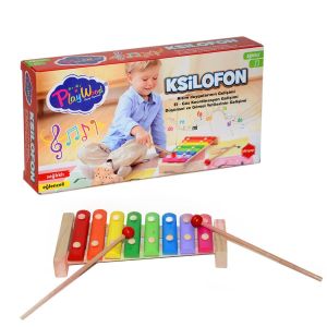 Playwood Kutulu Ahşap Ksilofon