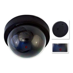 Caydırıcı Sinyal Işıklı Dome Plastik Güvenlik Kamerası