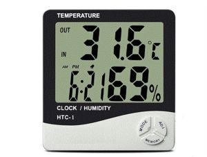 Masaüstü Dijital Termometre Nem Ölçer Higrometre