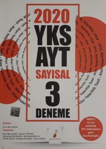 Pelikan 2020 YKS AYT Sayısal 3 Deneme (Yeni)