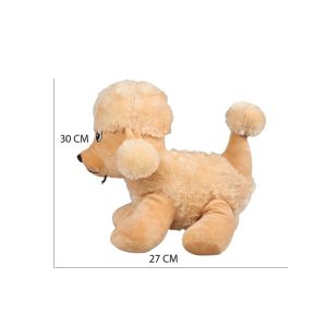 Havlayan Poodle Kaniş Köpek Peluş Oyuncak 30 cm -1 Adet Fiyatıdır