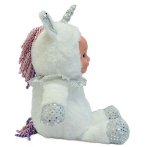 Sevimli Bebek Yüzlü Peluş Oyuncak Unicorn At 30 Cm