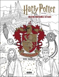 Harry Potter Filmlerinden Resmi Boyama Kitabı – Gryffindor Özel Baskısı