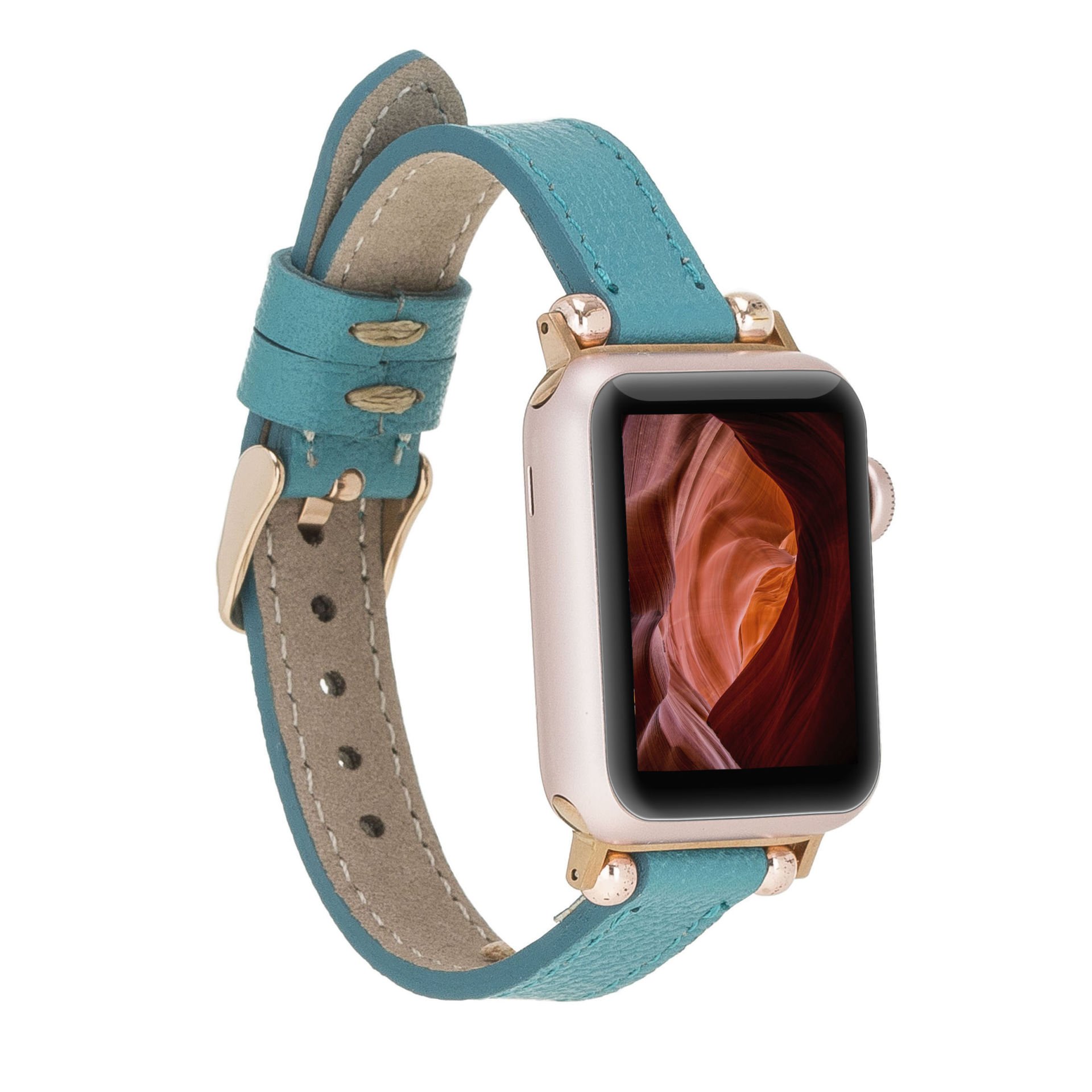 Apple Watch Uyumlu Deri Kordon 38-40-41mm Ferro CP05