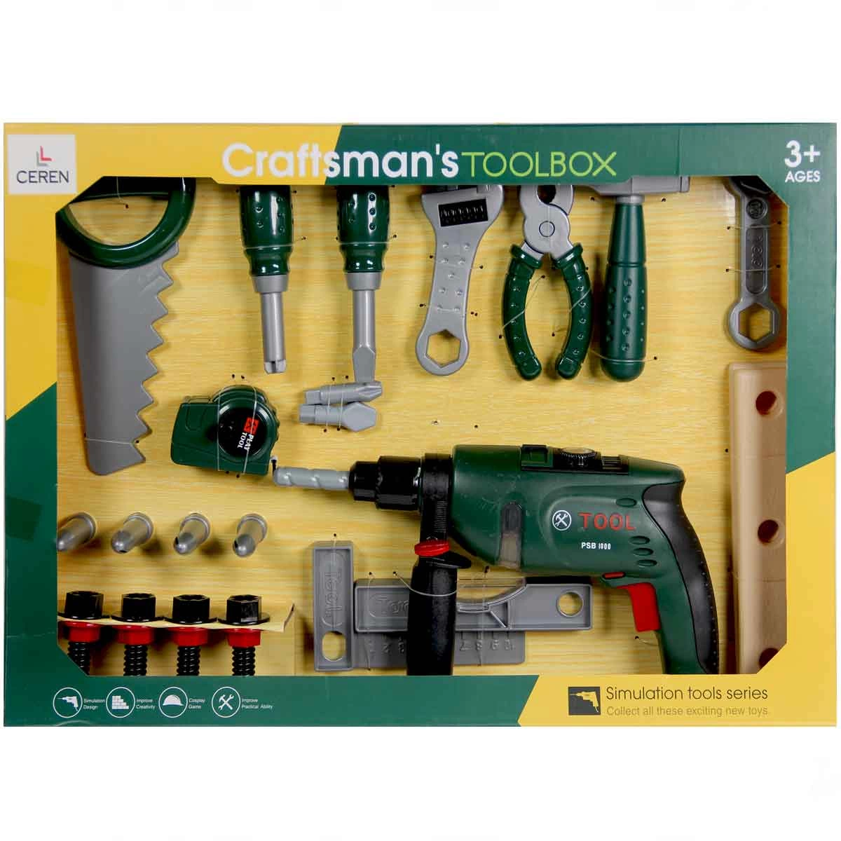 Craftman's Toolbox Kutulu Tamir Seti G211