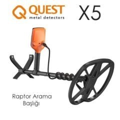 Quest X5 Define Dedektörü - 28cm Başlıklı