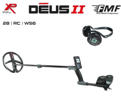 Deus 2 Dedektör - 28cm FMF Başlık, WS6 Kulaklık, Ana Kontrol Ünitesi