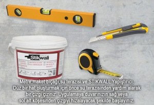 Stikwall Ahşap Strafor Duvar Paneli WD-03