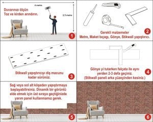 Taş Görünümlü Strafor Duvar Paneli 675-201