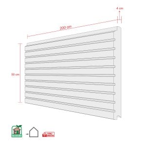 Ahşap Dokulu Dış Cephe Kaplama 930-102