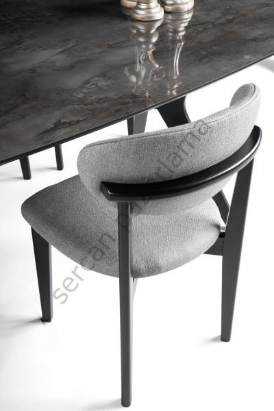 1435-1438-2022 - Victoria Masa Sandalye Takımı - Irony/Siyah