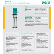 Wilo Helix V 402-1/16/E/S  0.37kW 380V  Çok Kademeli Paslanmaz Çelik Gövdeli Dikey Milli Yüksek Verimli Santrifüj Pompa (Aisi 304)