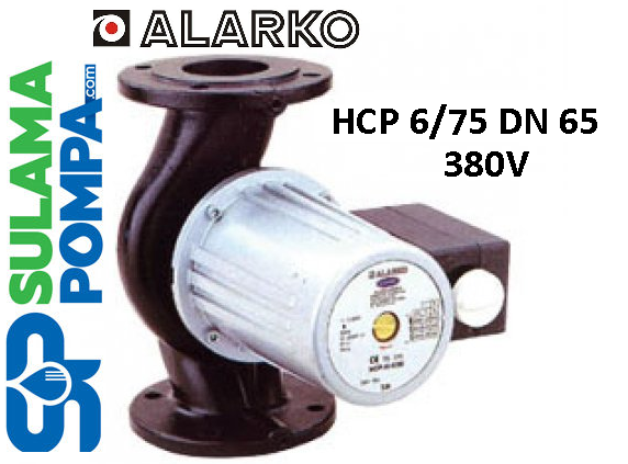 ALARKO HCP 6/75 DN65 PN6 FLANŞLI 3 HIZLI SİRKÜLASYON POMPASI