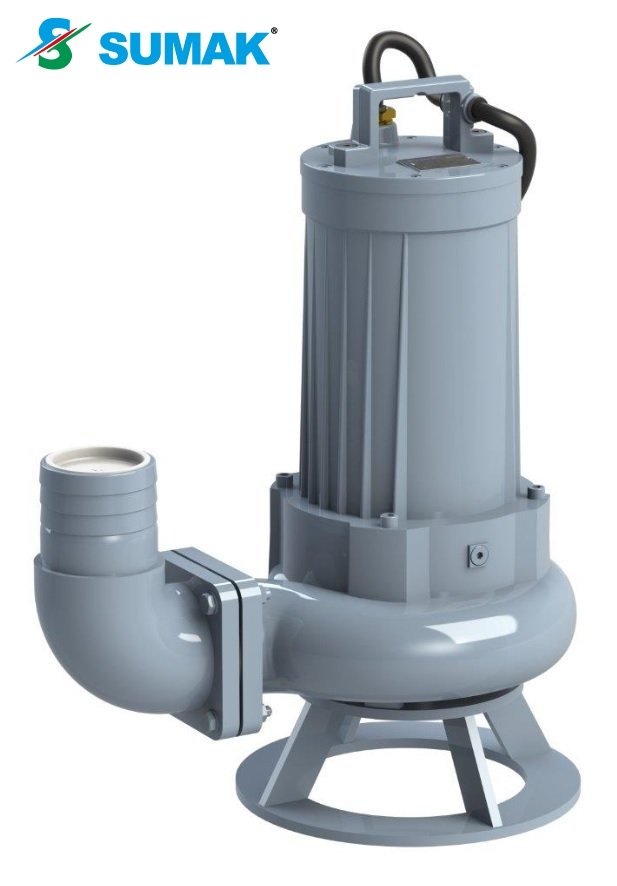 SUMAK SDTV 150/4 15 HP 380V VORTEX ÇARKLI FOSEPTİK DALGIÇ POMPA