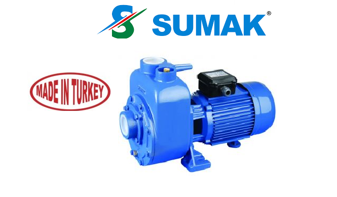 SUMAK DSMT 750/3   7.5 HP 380V  KENDİNDEN KLAPELİ POMPA