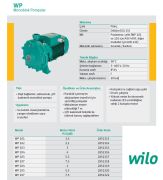 Wilo WP 207  7.5kW 380V  Çift Kademeli Döküm Gövdeli Monoblok Pompa