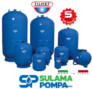 ZİLMET WATER PRO 24 LT YATIK TİP 1'' GİRİŞLİ PATLAMAYAN GENLEŞME TANKI