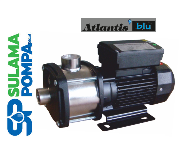 ATLANTİS KDOD 4-6 M 1.8 HP 220V KOMPLE PASLANMAZ ÇELİK ÇOK KADEMELİ SANTRİFÜJ POMPA