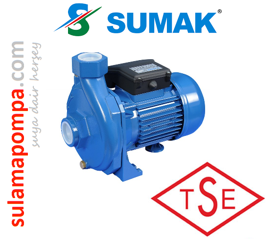 SUMAK SMT160/2-P    1.5 HP  380V    PASLANMAZ  ÇARKLI SANTRİFÜJ POMPA