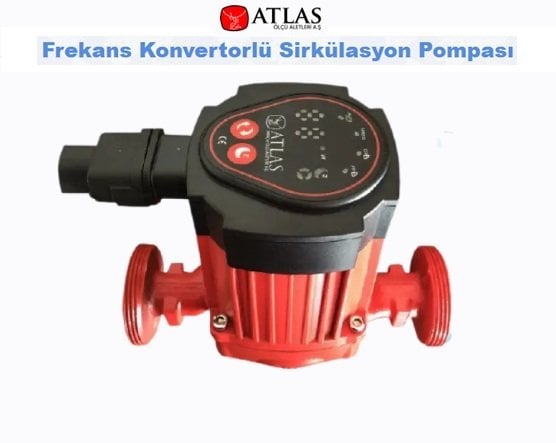 Atlas  VFPUMP 25   DN25  ATL-25-100  Frekans Konvertörlü Sirkülasyon Pompa