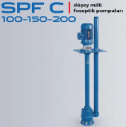 STAR SPF-C 100/2 T 1.HP 380V DÜŞEY MİLLİ FOSEPTİK POMPA