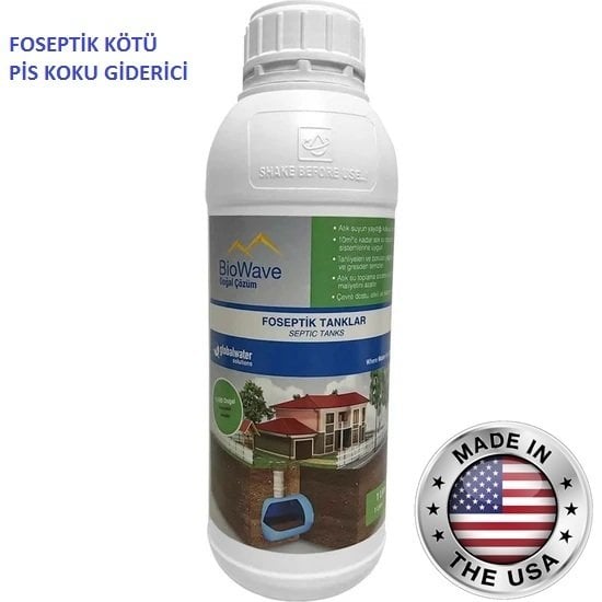 BioWave BR-0 301 ---1 Litre Foseptik Pis ve Kötü Koku Giderici