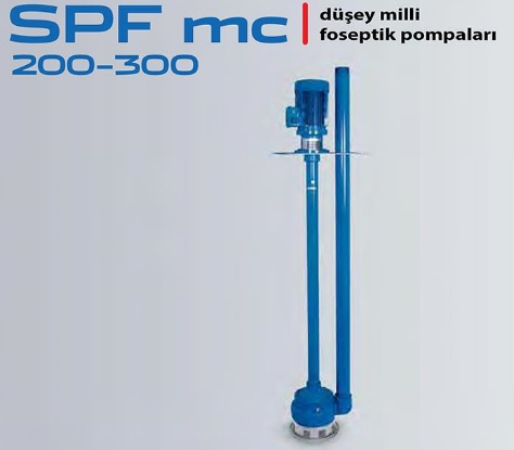 STAR SPF-MC 300 T 3.HP 380V DÜŞEY MİLLİ FOSEPTİK POMPA