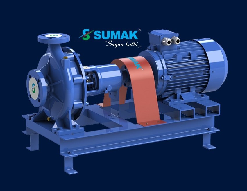 Sumak SMT250/32      1.5 kW  380V   Tek Kademeli Salyangoz Gövdeli Pompa (1450 d/d)