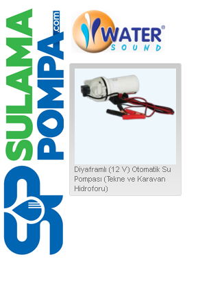 WATER WS-2553 GP 2612  150W 12V DİYAFRAMLI OTOMATİK TEKNE VE KARAVAN HİDROFORU