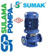 SUMAK SML160/80  10 HP  380V  IN-LİNE SANTRİFÜJ POMPA