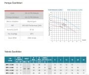 Empo EPD-A 300   3Hp 380V   Kendinden Klapeli Santrifüj Pompa (DUR TİPİ)