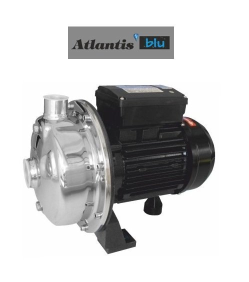 Atlantis Blu  KDC 250T   2.5Hp 380V  Komple Paslanmaz Çelik Kapalı Fanlı Santrifüj Pompa (Aisi 304)