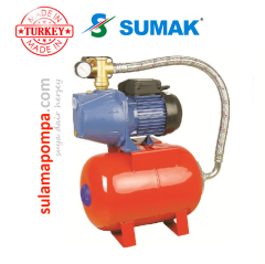 SUMAK SMJH 220 2,2 HP 220v JET POMPALI PAKET HİDROFOR(FLATÖR+PANO)