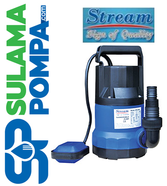 STREAM SPA-400 0.55 HP 220V PLASTİK GÖVDELİ DRENAJ DALGIÇ POMPA