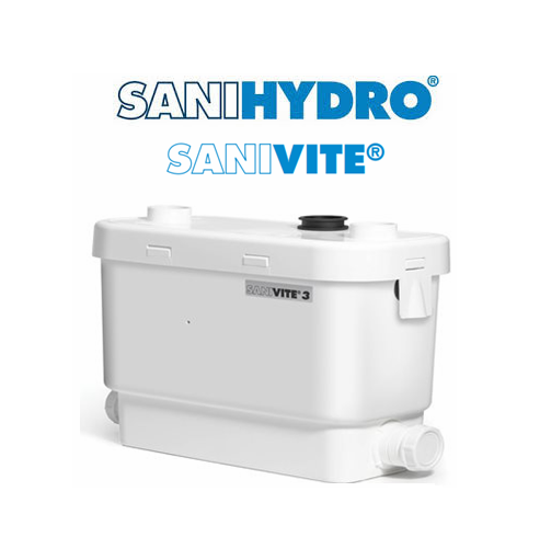 SANİHYDRO  SANİVİTE Çamaşır-bulaşık makinesi + evye + lavabo + duşakabin