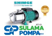 SHIMGE JET 550G1 0.75 HP 220V PASLANMAZ GÖVDELİ JET POMPA