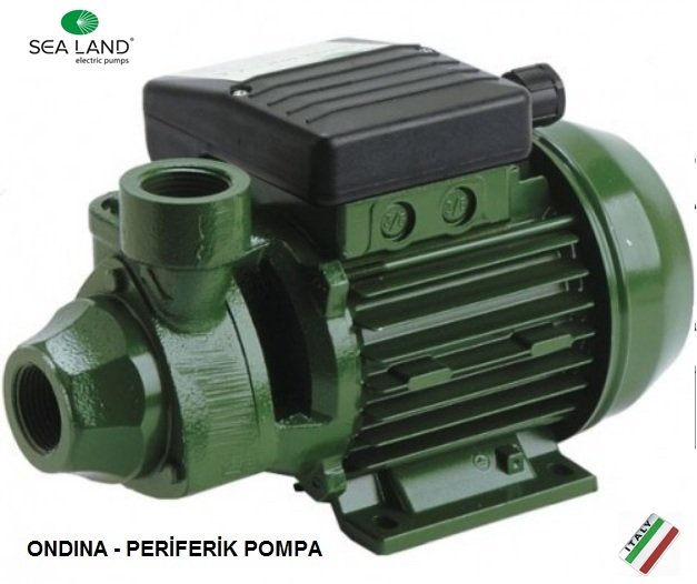 Sea Land  ONDINA 50 M   0.5Hp 220V   Periferik  Yıldız Fanlı Pompa