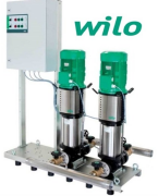 Wilo COE2-Helix FIRST V 1012-5/16/E/S/5.5 kW  380V  İki Pompalı Paslanmaz Çok Kademeli Yüksek Verimli Dikey Hidrofor