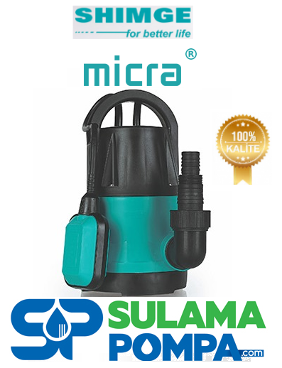 MİCRA CSP400C-5 400W 220V TEMİZ SU DRENAJ DALGIÇ POMPA