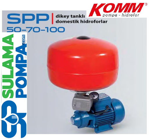 STAR SPP 100M 1,HP 220V (4 KAT 4 DAİRE) PAKET HİDROFOR