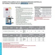 Etna 3PFK KO-ST16/6-55     3x7.5Hp 380V  Üç Pompalı Dik Milli Frekans Kontrollü Komple Paslanmaz Çelik Hidrofor