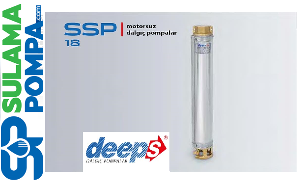 STAR SSP 18/4 1.5 HP 2\'\' ÇIKIŞLI 4\'\' YÜZER ÇARKLI MOTORSUZ POMPA
