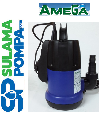 AMEGA TOP-BX 400 İÇTEN FLATÖRLÜ SENSÖRLÜ PLASTİK GÖVDELİ DALGIÇ POMPA