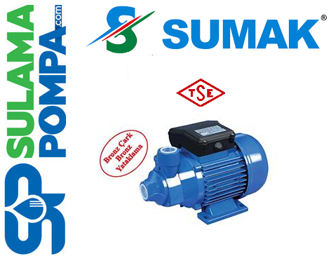 SUMAK SM10-S 1, HP 220V SICAK SU PREFERİKAL POMPA