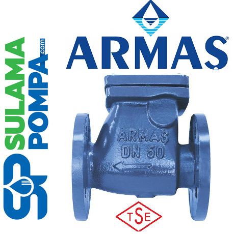 ARMAŞ PN16 DN150 FLANŞLI ÇALPARA ÇEKVALF